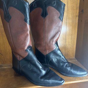 Western boots, Leather uppers, N-Amelia